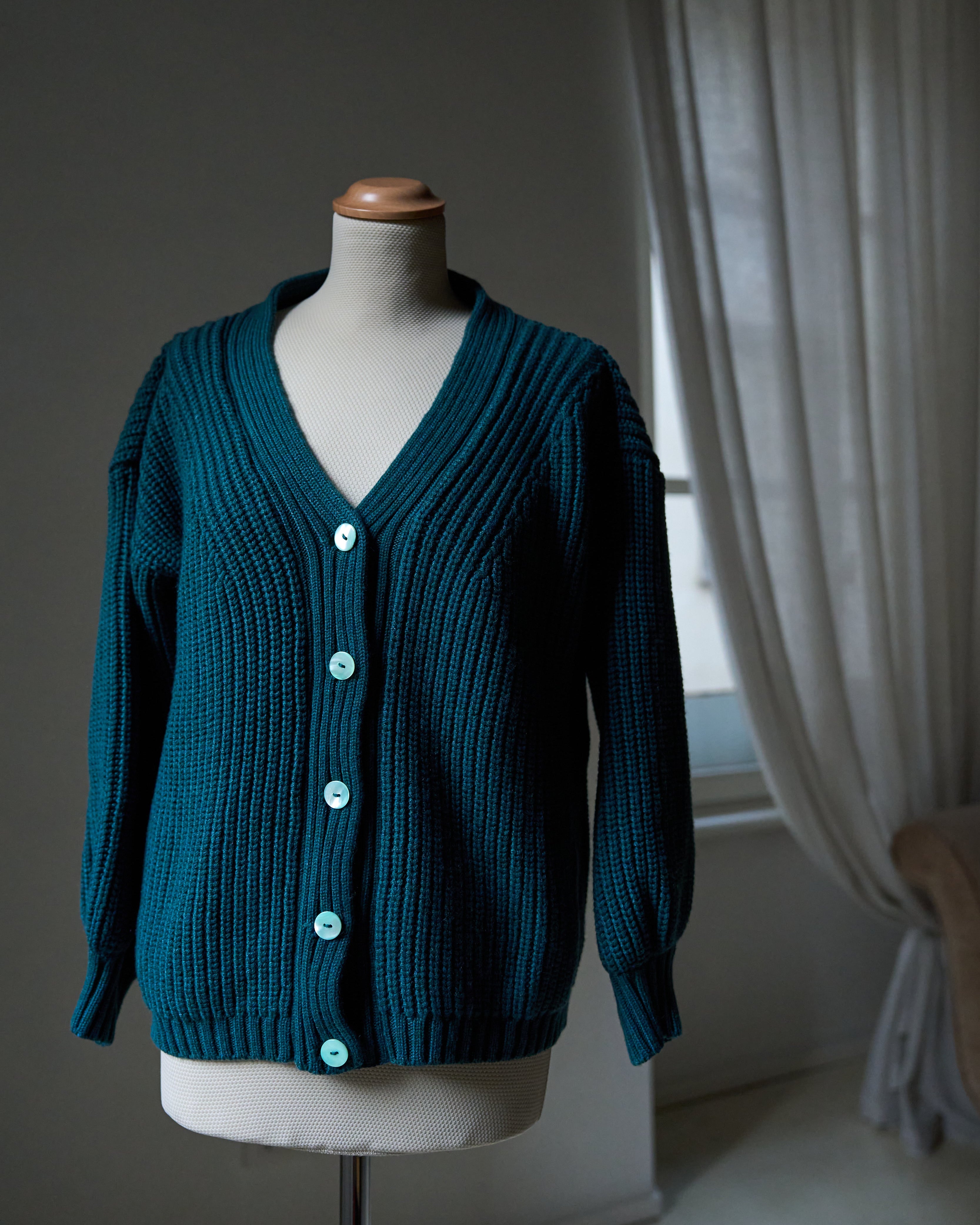 Cardigan Balloon Sleeves