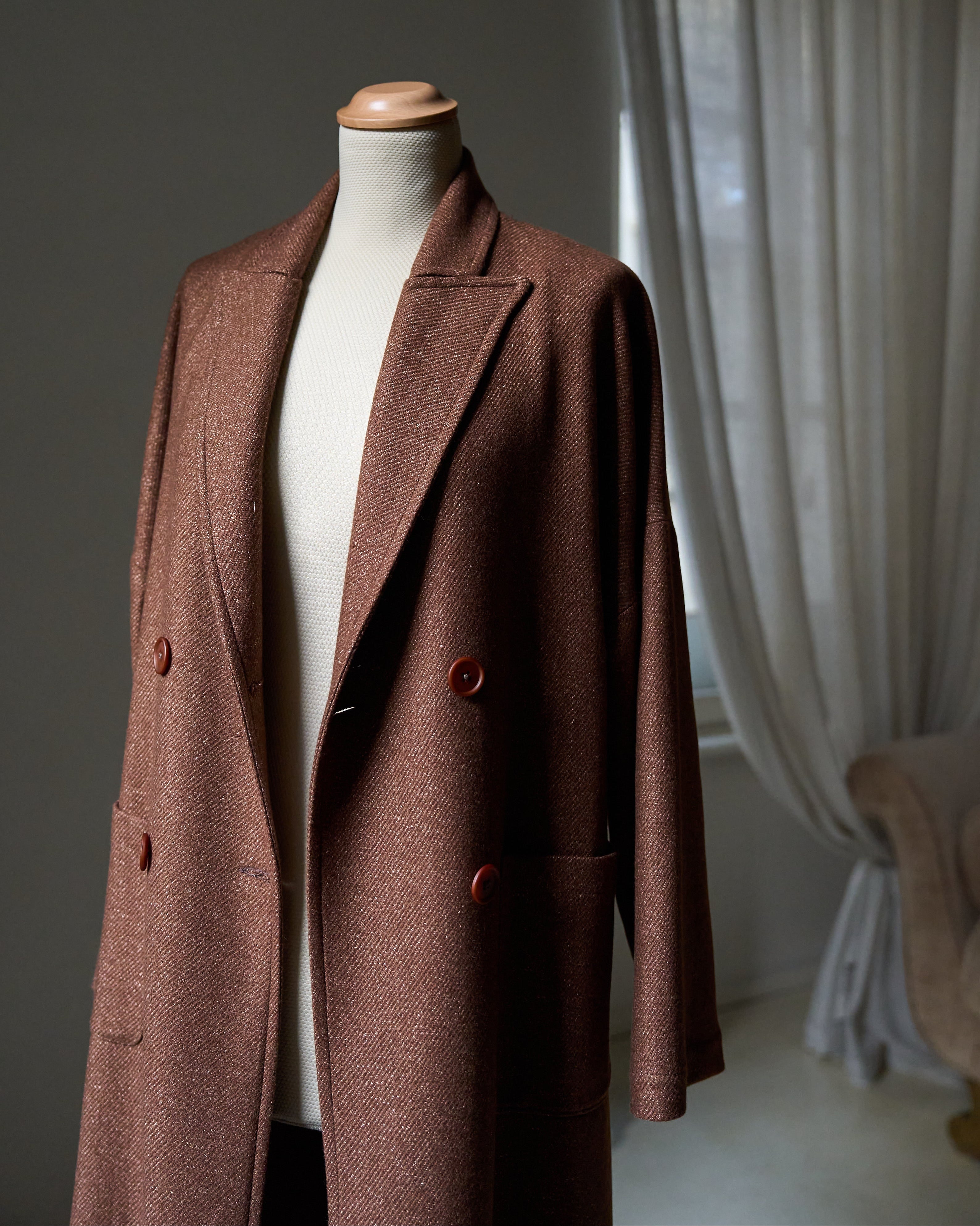 Double Breasted Coat