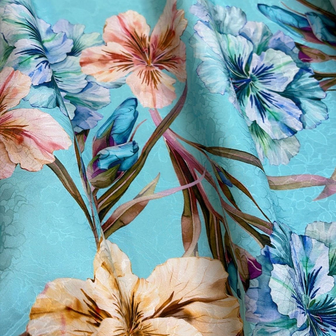 Costanza jacquard silk dress