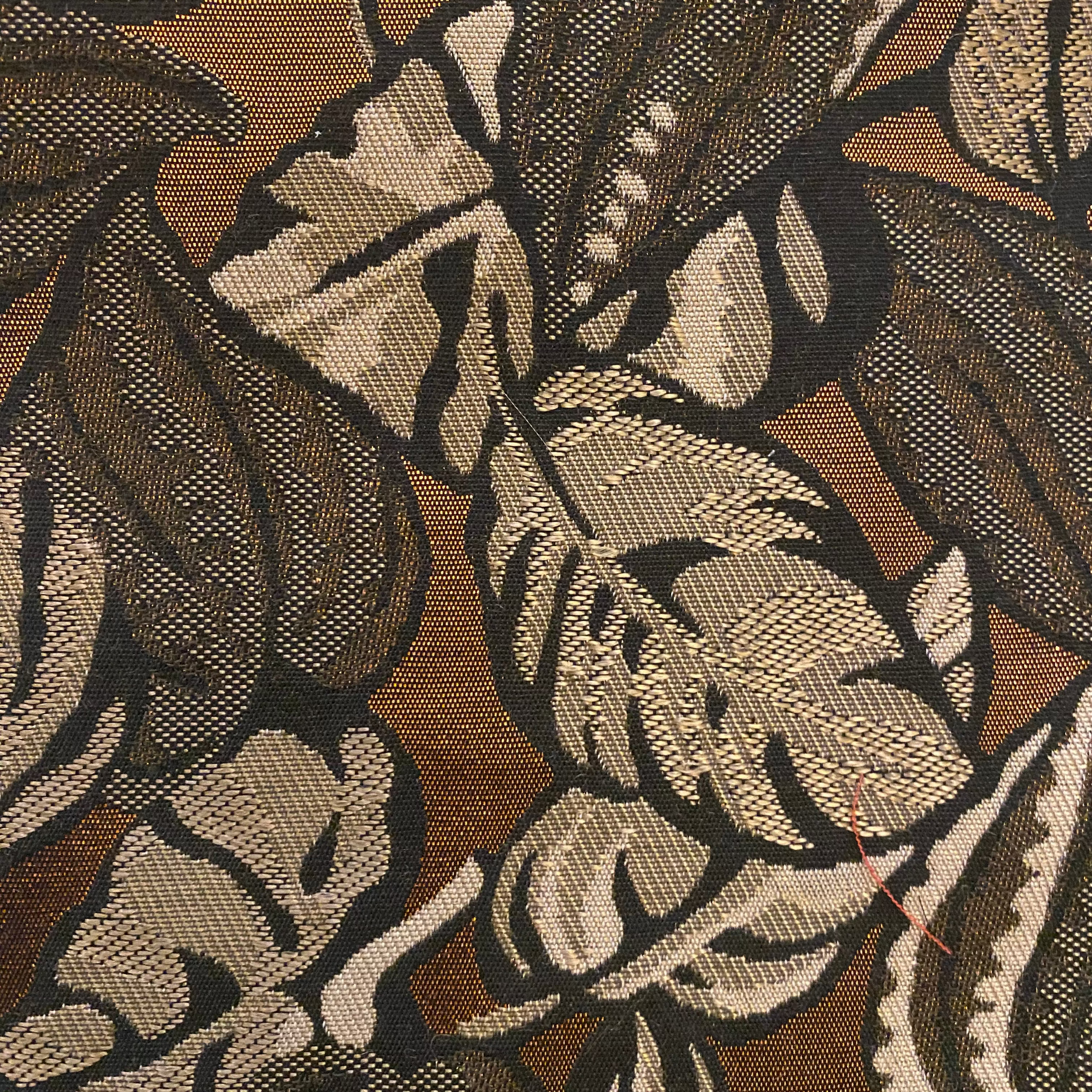 Brocade cuffed trousers