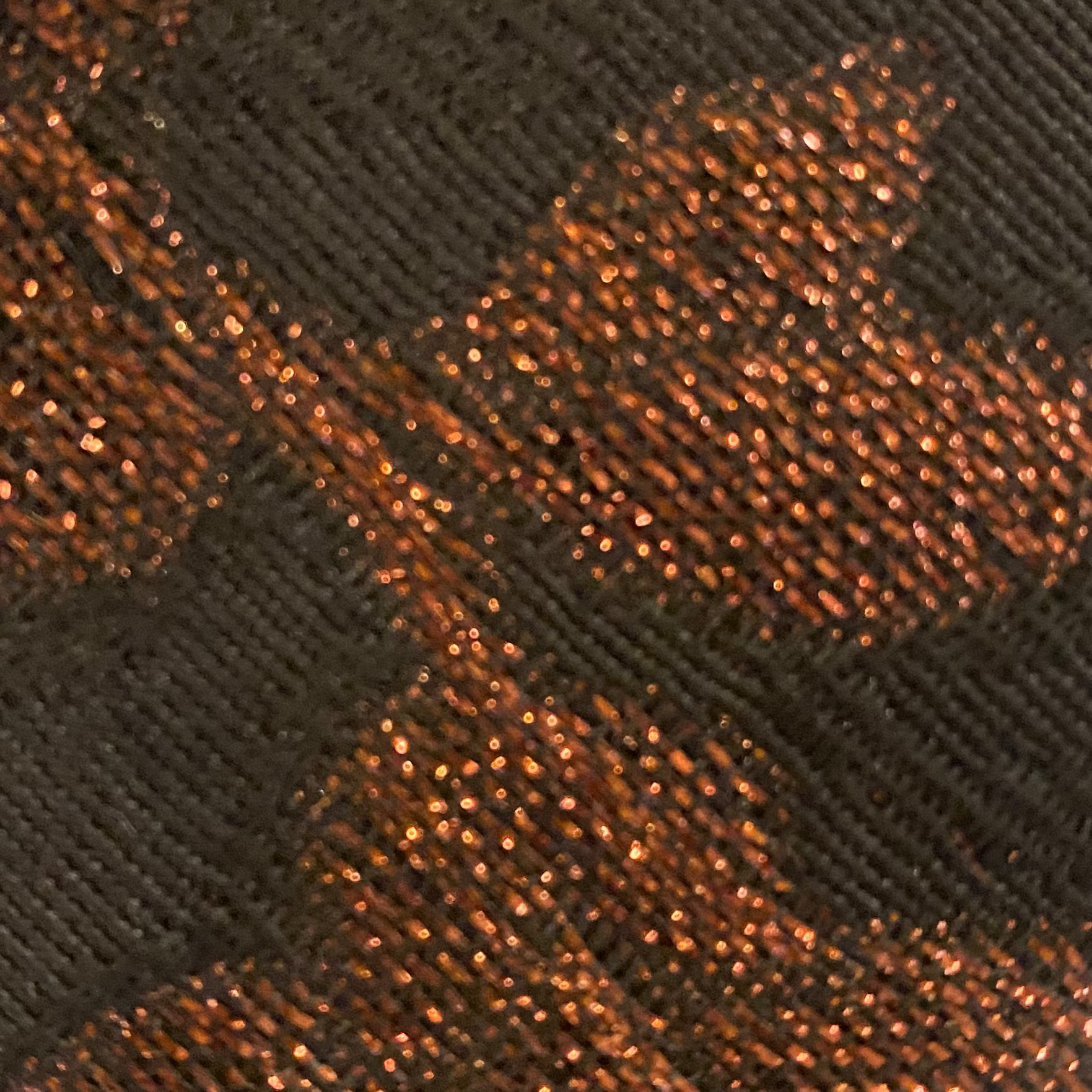 Brocade cuffed trousers