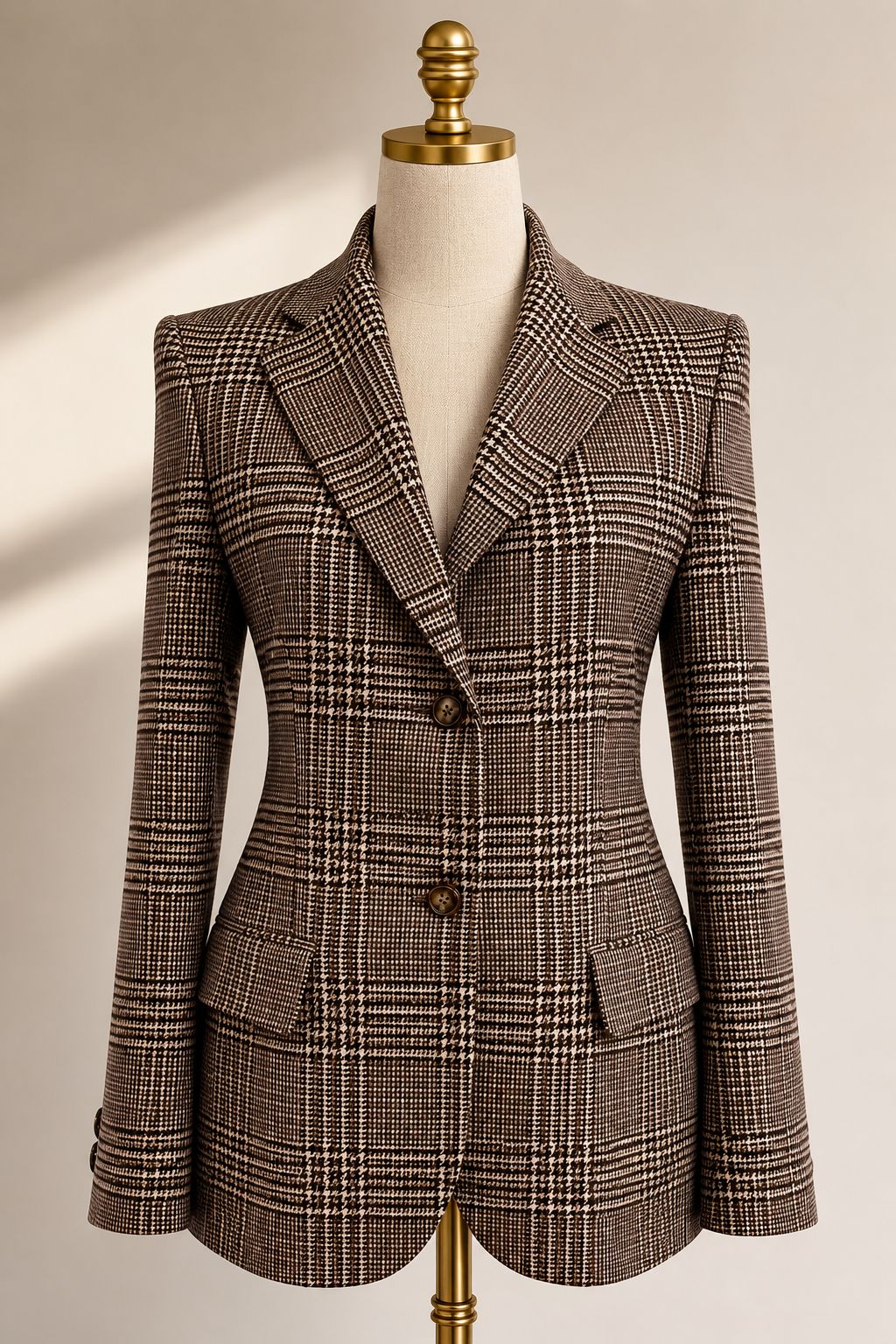Single breasted blazer - Cashmere