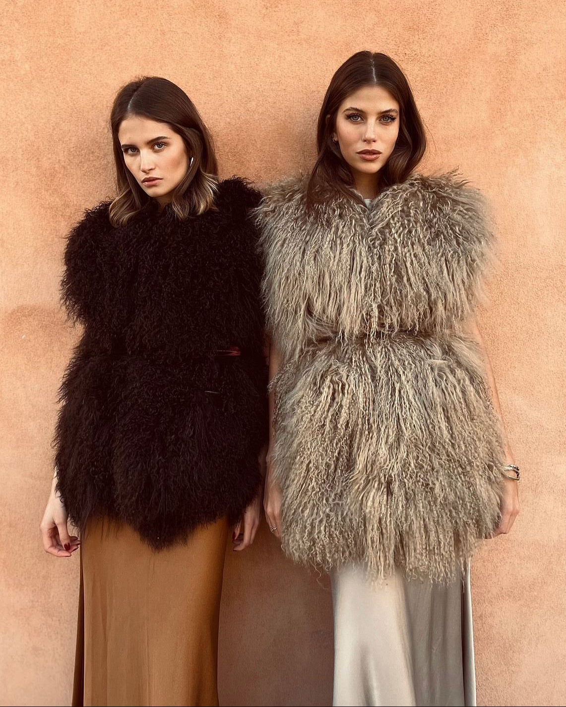 Shearling vest