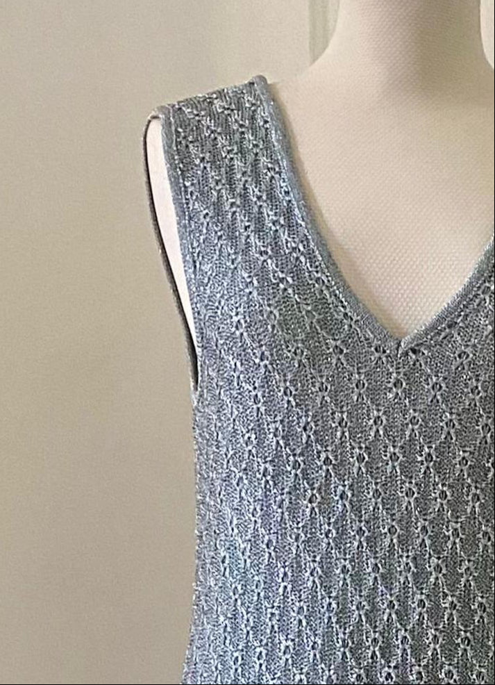 Paola lamé dress