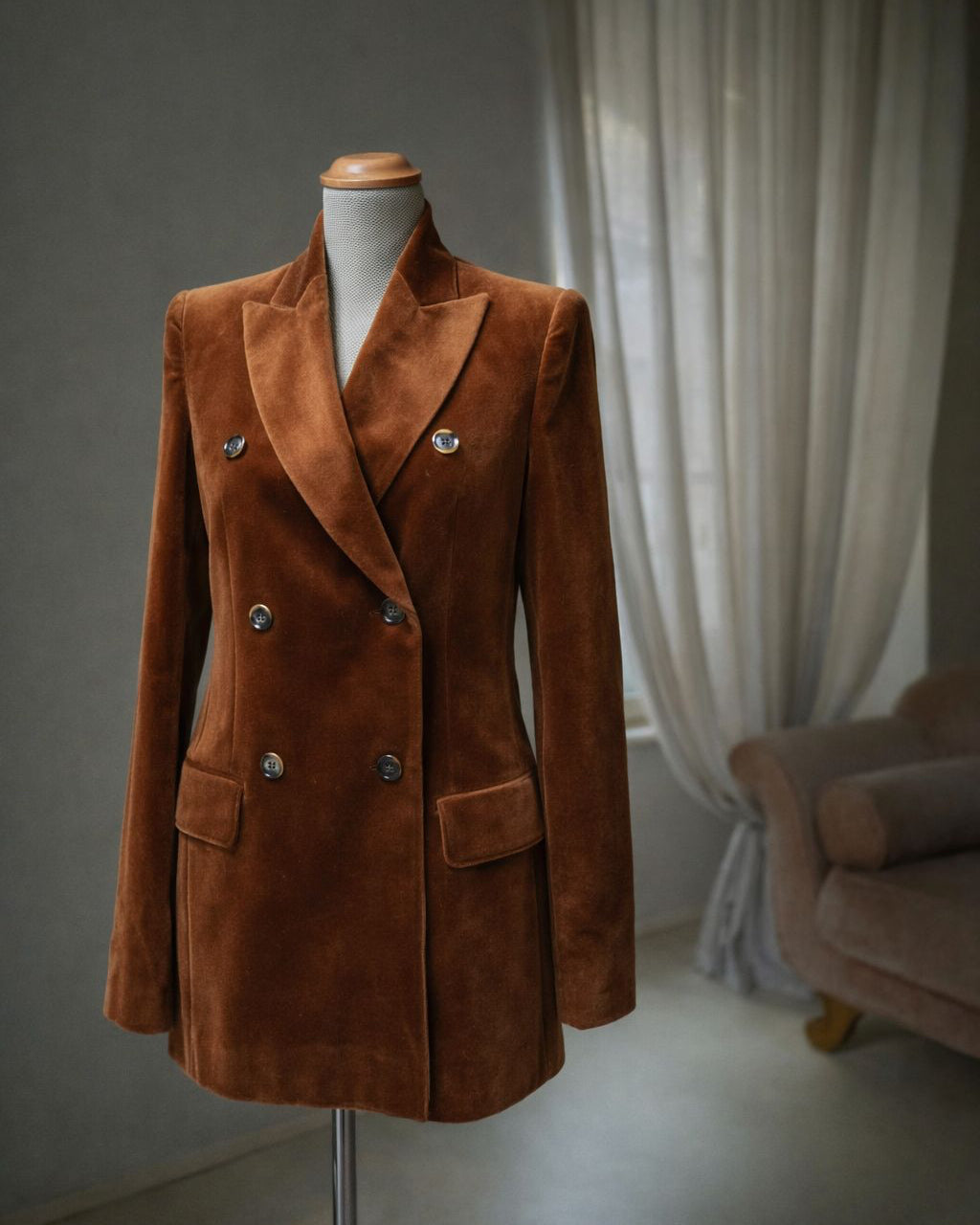 Blazer double breasted - Velvet