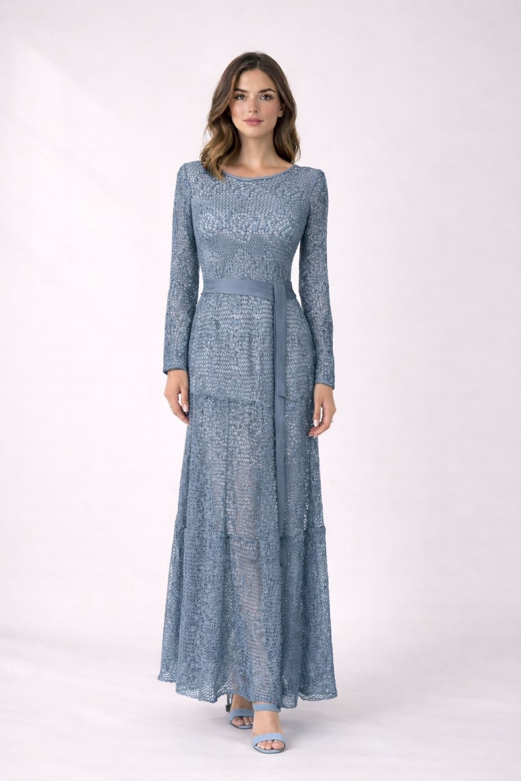Roses dress lamé