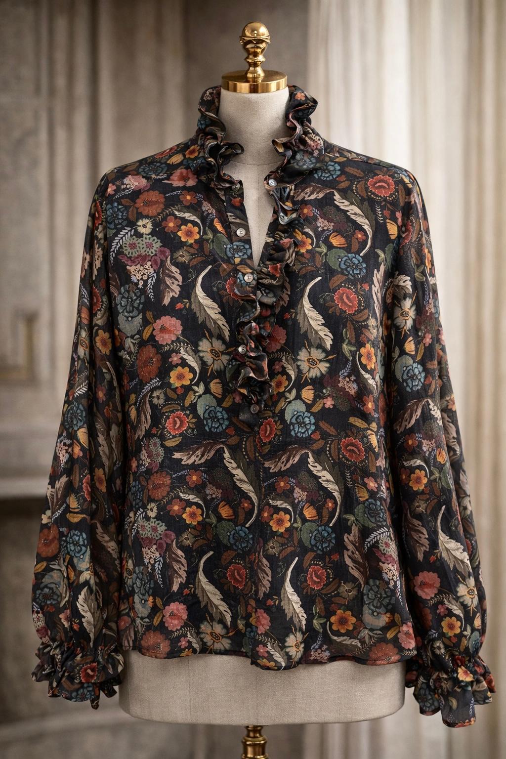 Arabella wool shirt
