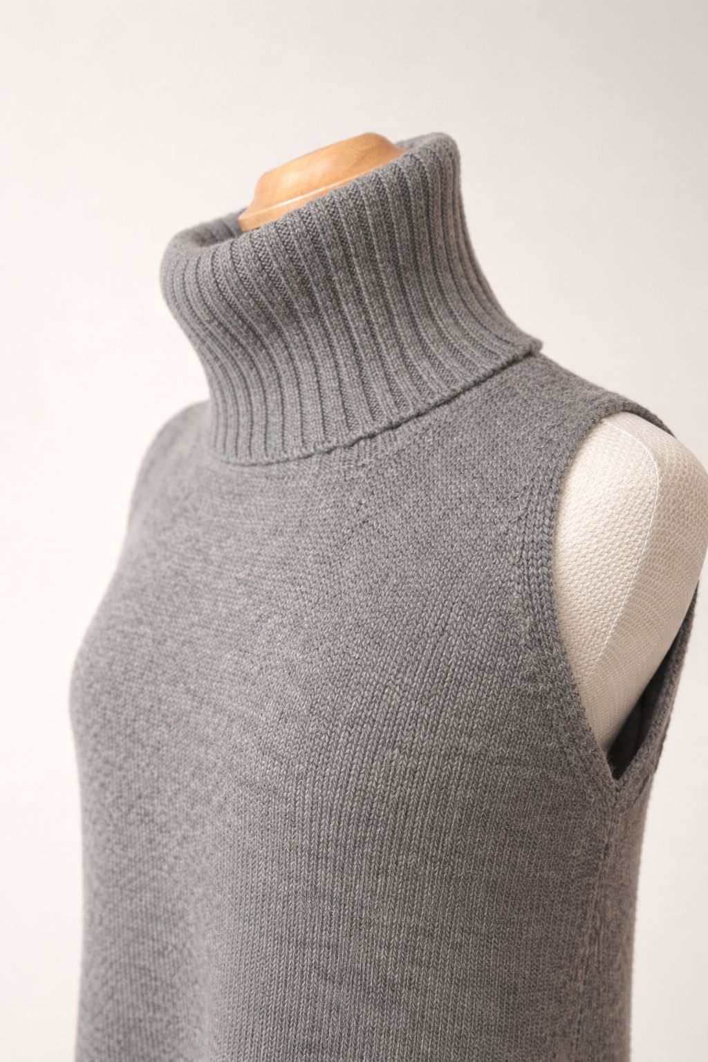Roll Neck Sleeveless