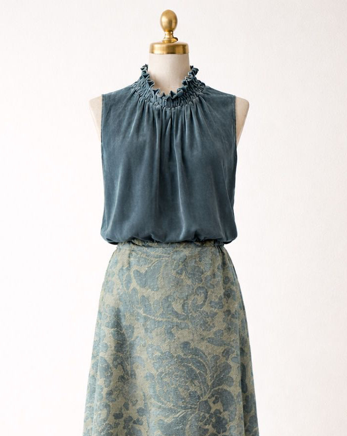 Venezia velvet top