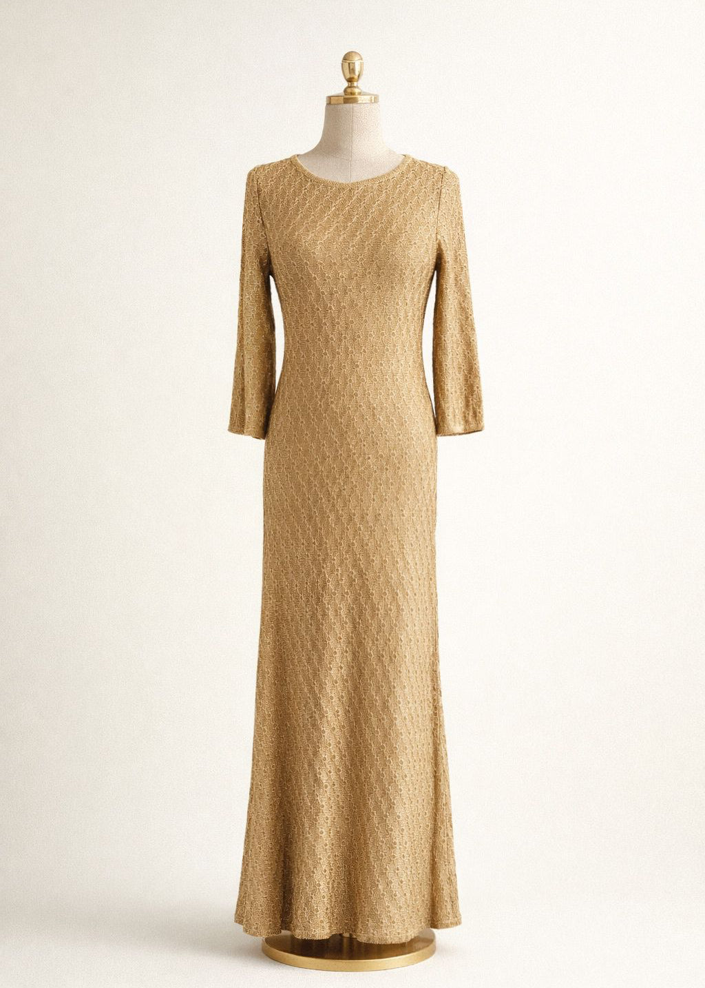 Vittoria lamé dress