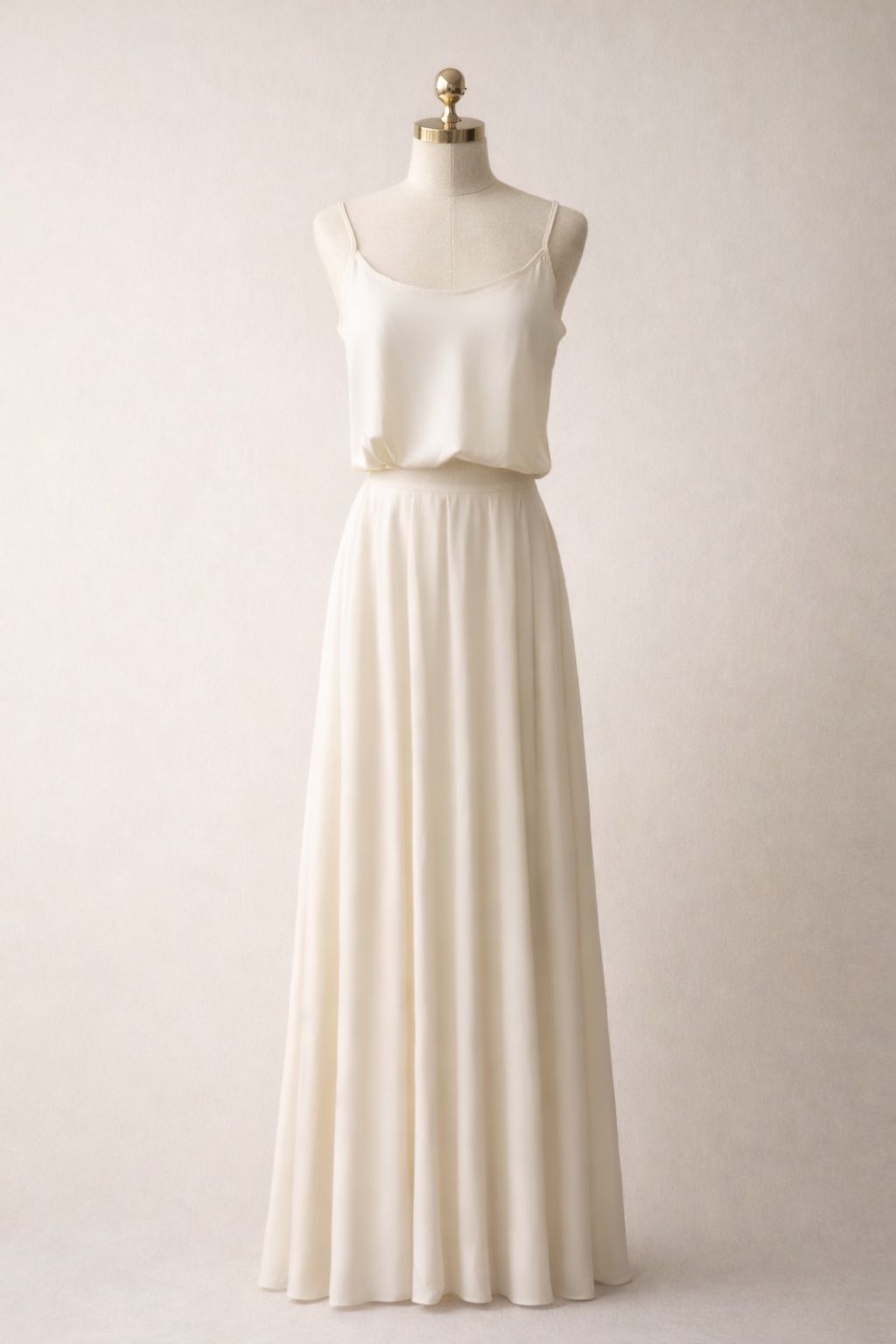 Roberta silk skirt