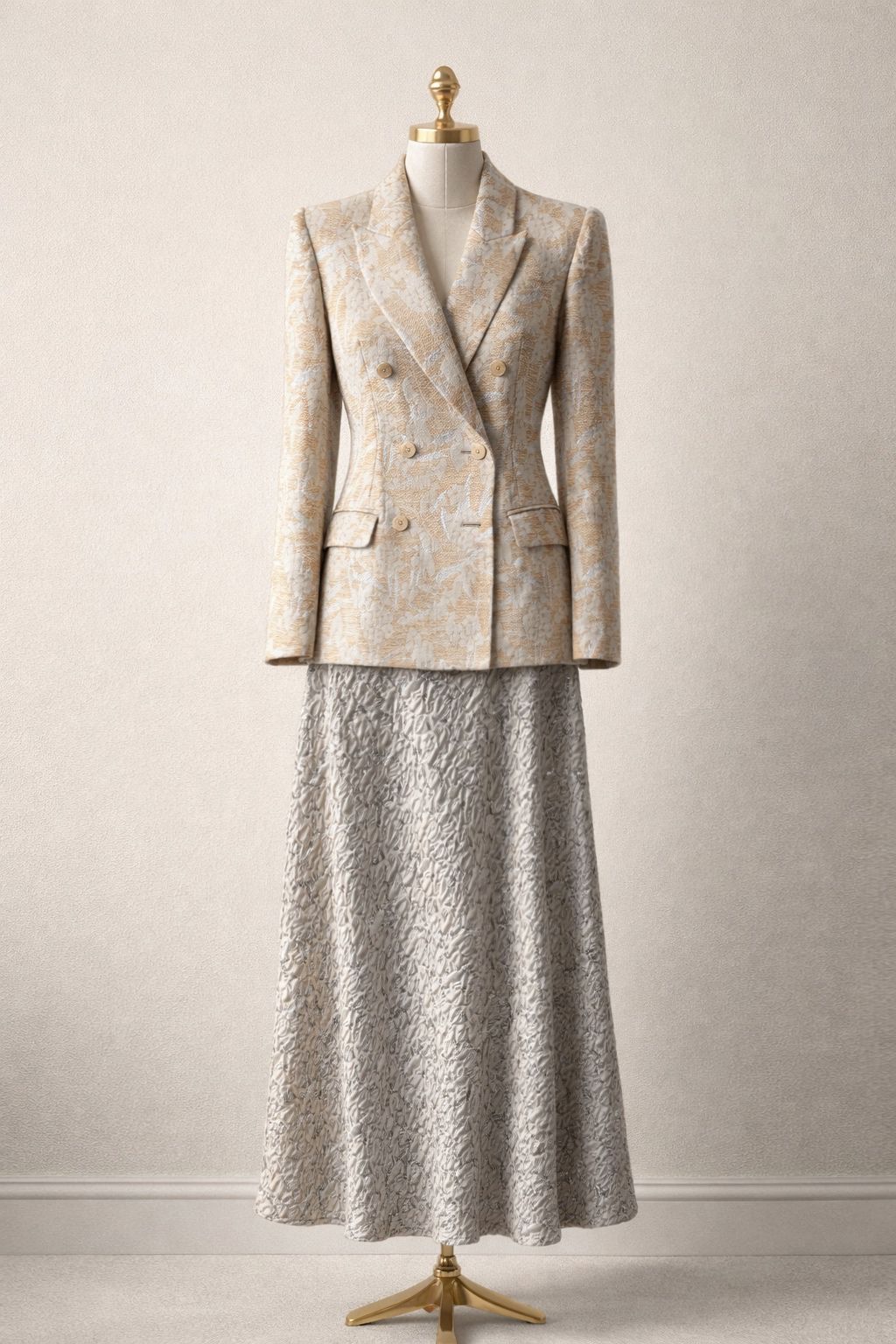 Camilla brocade skirt