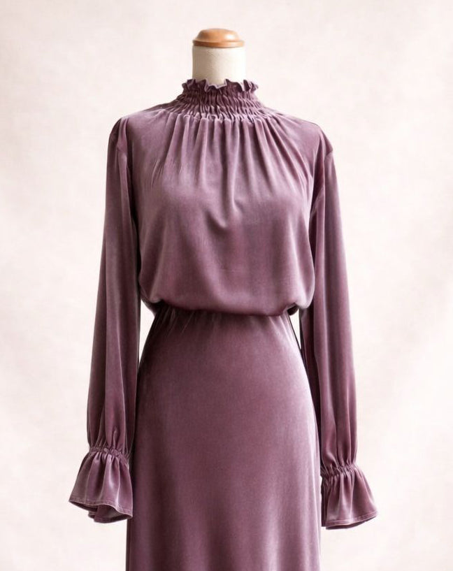 Emma velvet blouse