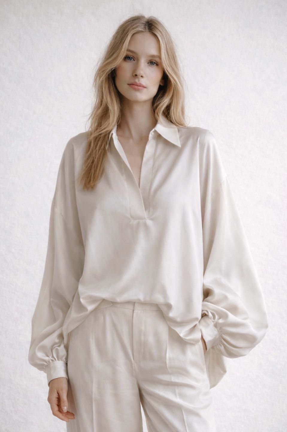 Mariasole silk blouse