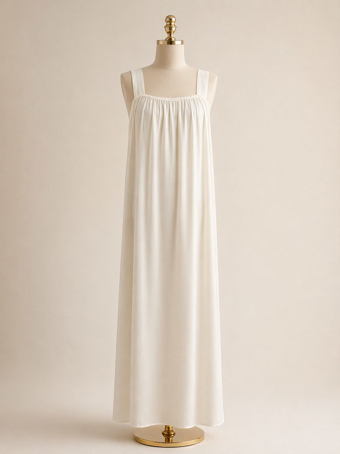 Home silk dress