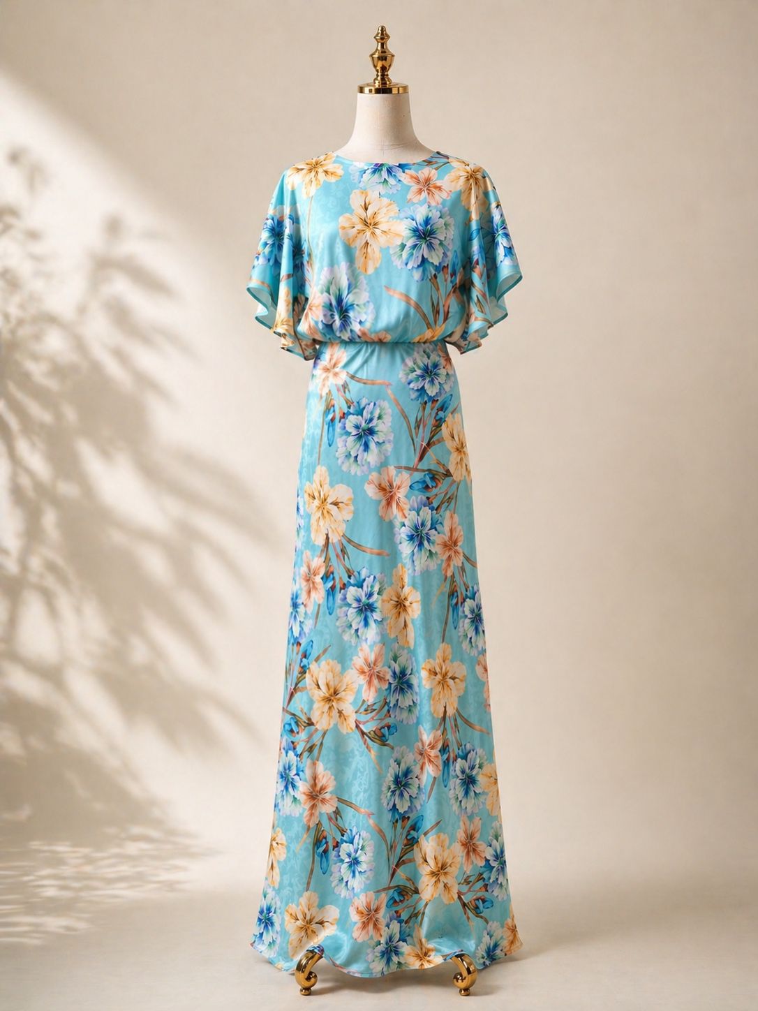 Costanza jacquard silk dress