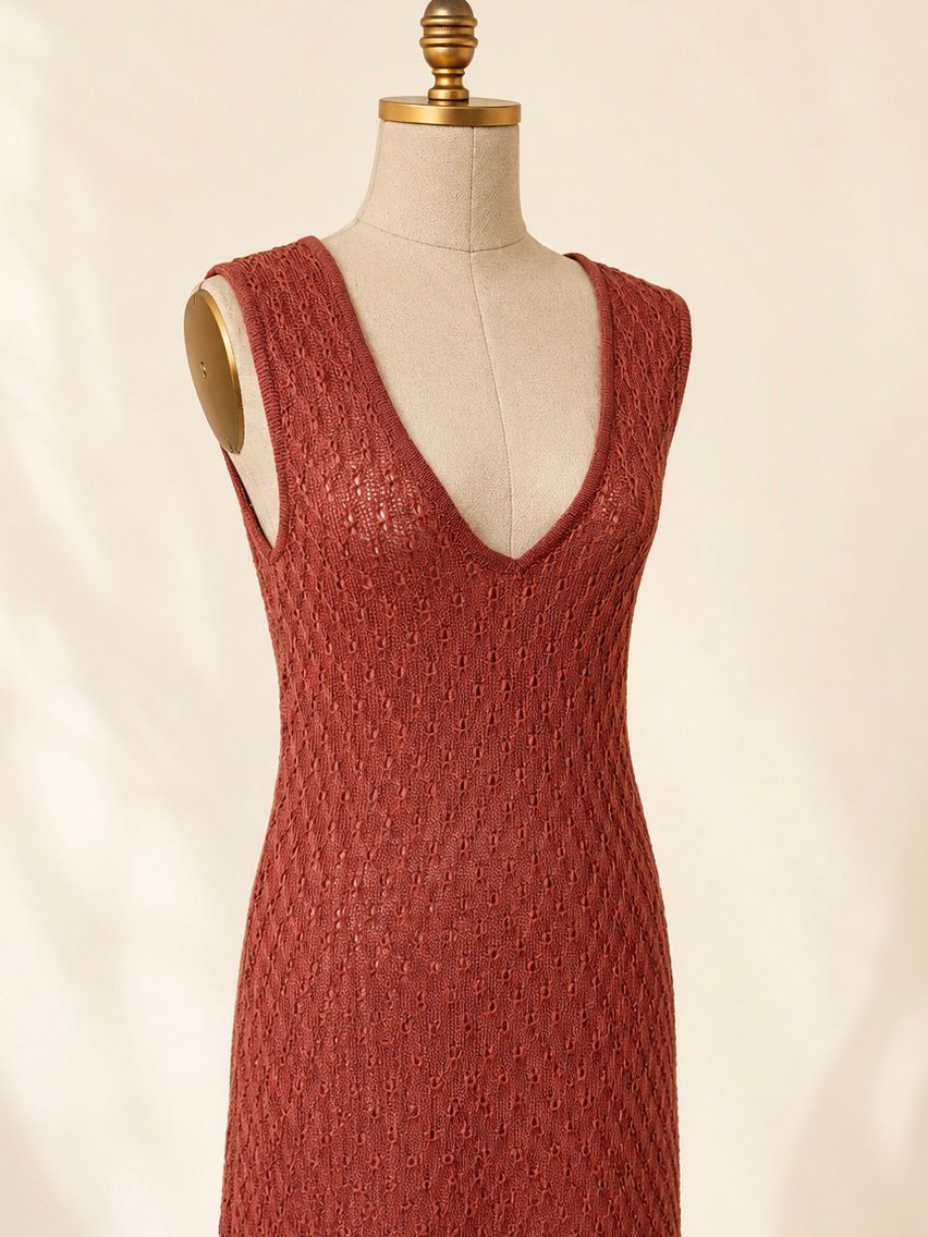 Paola linen dress