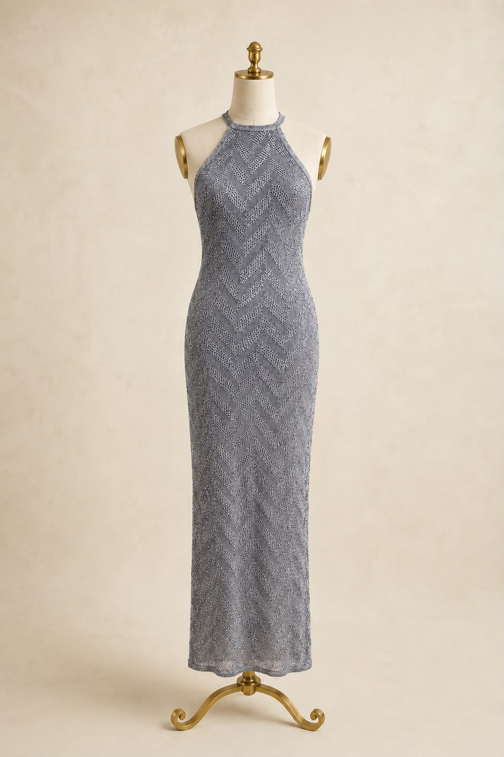 Forte dei Marmi lamé dress