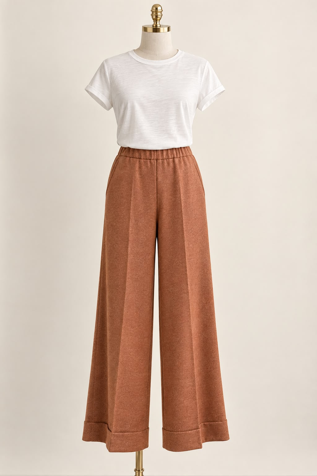 Cuffed trousers