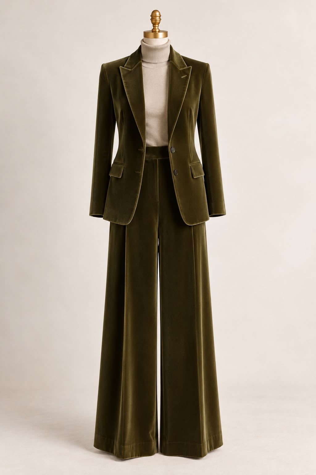 Single breasted blazer - Velvet