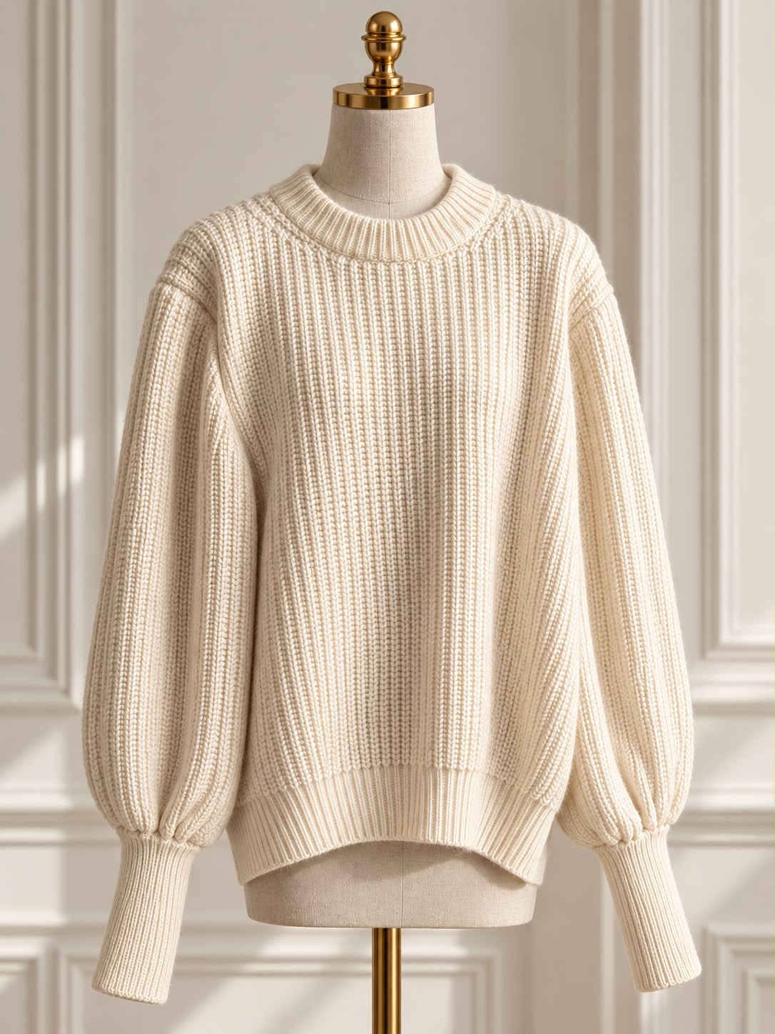 Manu ribbed crew neck