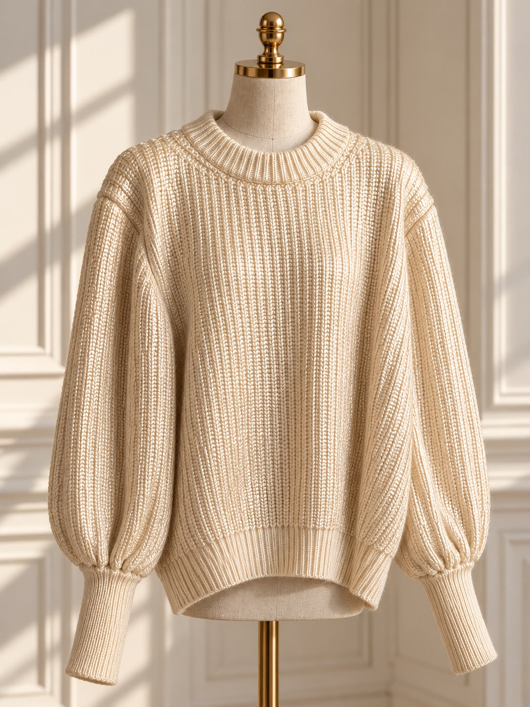 Manu ribbed crew neck