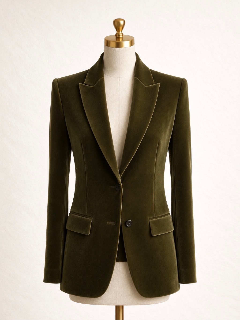 Single breasted blazer - Velvet